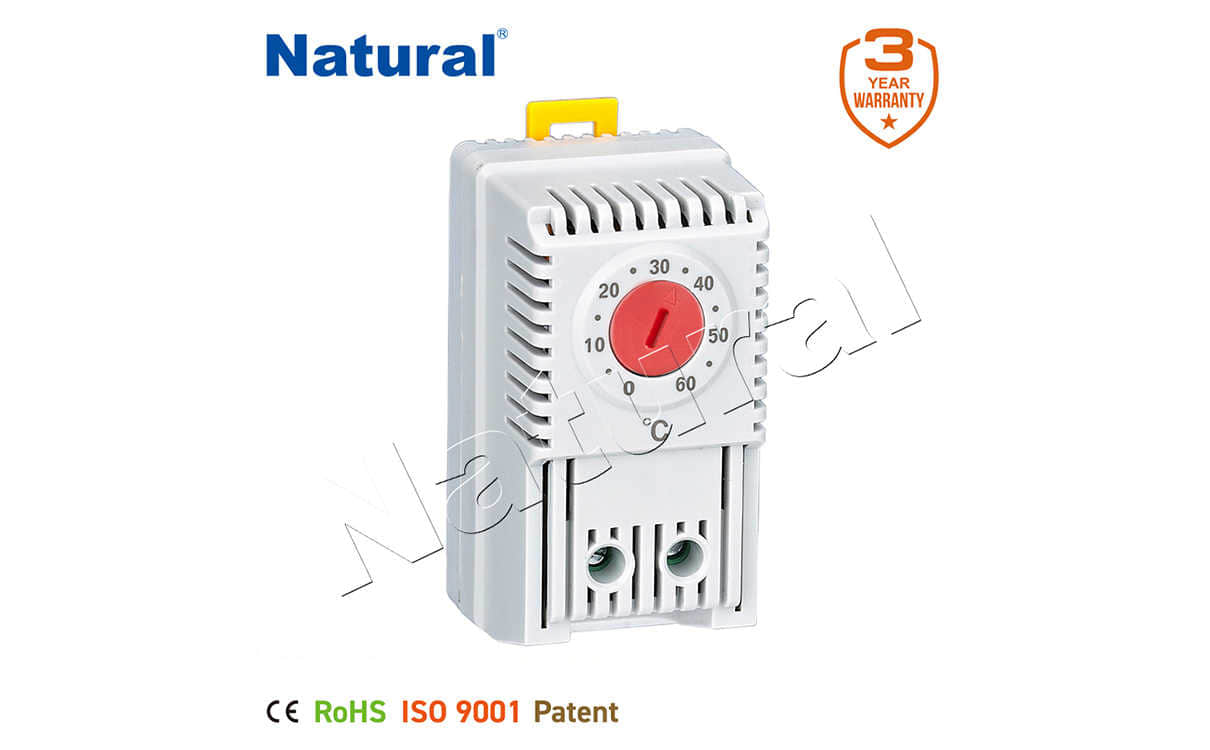 Termostato de painel de controle