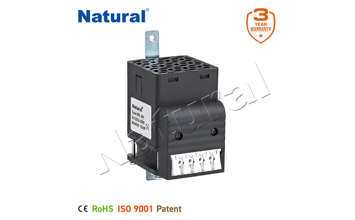 Aquecedor elétrico com ventilador