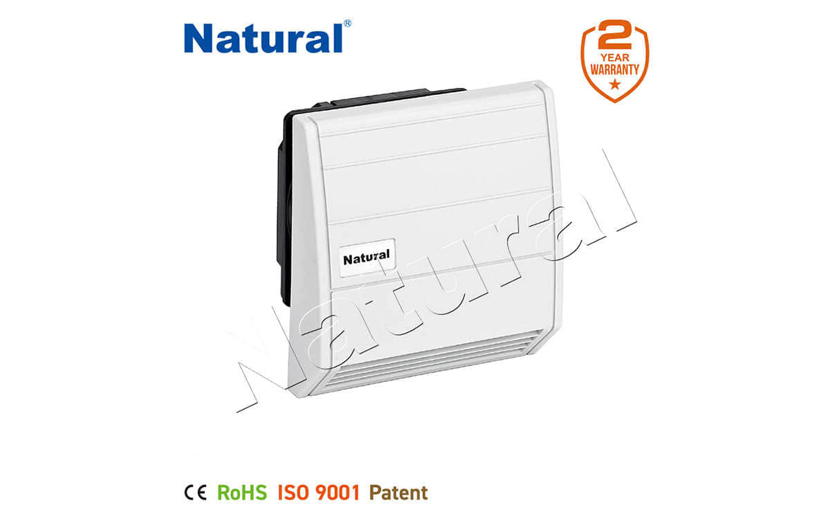 Filtro de ventilador de painel elétrico