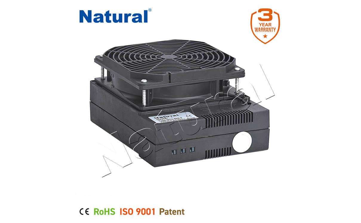 Aquecedor elétrico com ventilador