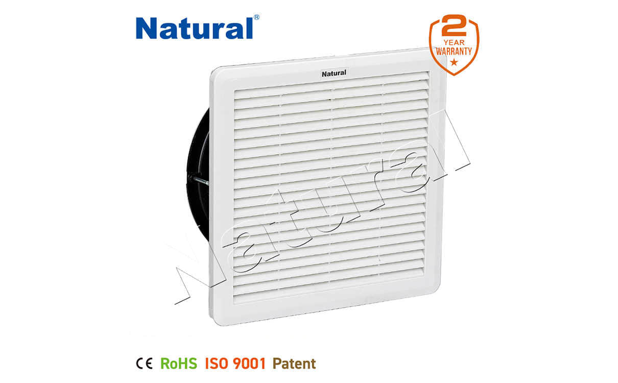 Ventilação de filtro de ar